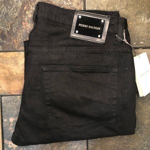 Pierre Balmain black jeans size 30. NWT